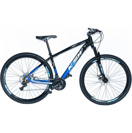 Bicicleta KSW XLT 200 Aro 29, 21 velocidades, freio a disco mecânico, quadro alumínio - necessita montagem.